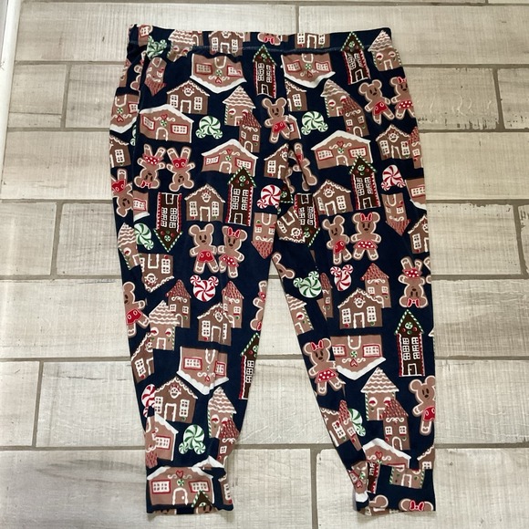 Disney Mickey Mouse Gingerbread Long Sleeve Pajama Set Size 3X XXXL - Picture 7 of 14